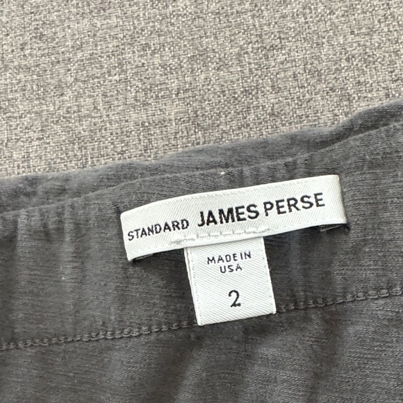 JAMES PERSE Wrap front Ruched Mini skirt - Picture 2 of 4